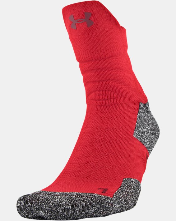 Men's UA Drive Quarter Socks, Red, pdpMainDesktop image number 2